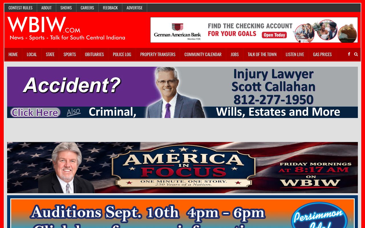 WBIW report on a Paoli Police and Orange County task-force arrest